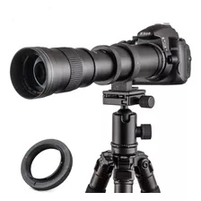 Lente Jintu 420-800mm F / 8.3-f16 Para Camara Canon Eos D...