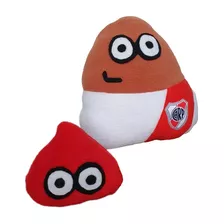 Muñeco Pou River Plate Y Pop Combo X 2. Artesanal. Grande