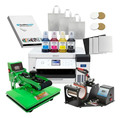 Impresora Epson F170 + Kit Emprendedor Sublimación
