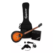 Pack Guitarra EpiPhone Les Paul Player Sunburst + Ampli 10w