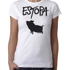 Remera Mujer Estopa 100% Algodón Calidad Premium