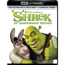 Shrek 25 Aniversario Derbez Pelicula 4k Ultra Hd + Blu-ray