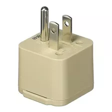 Conector Adaptador Con Conexion A Tierra; America Del Nort