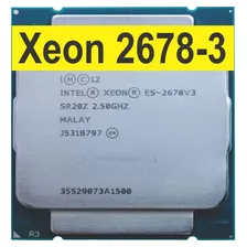 Kit Placa Mãe X99 + Proc Intel Xeon E5 2678-3 + 64gb Ddr4