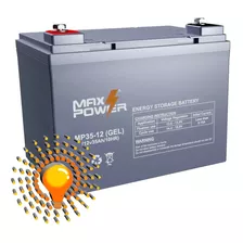 Bateria Sellada Vrla Gel 12v 35ah Maxpower, Ups/solar