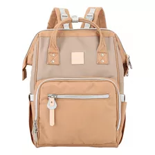 Mochila Himawari Maternal Camel Y Khaki - Himawari Uruguay