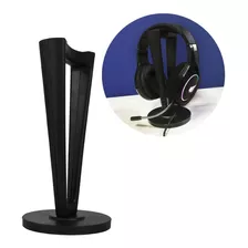 Suporte De Mesa P/ Headset Headphone Fone Modelo Champions Cor Preto