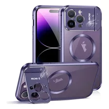 Funda Metálica Para Teléfono Ip13, 14, 15pro Max Perfume