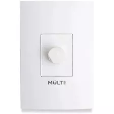 Dimmer Rotativo Multicraft 4x2 Bivolt Branco 80357