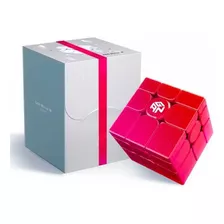 Cubo Rubick Gan Mirror Rojo 3x3x3 +. Bolsita+sticker Dragon