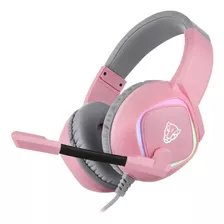 Headset Motospeed G750 Rosa 7.1 Rgb Usb