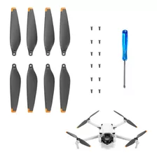 Kit Hélices Para O Drone Dji Mavic Mini 3 Pro + Parafusos Nf