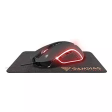 Mouse Gamer Gamdias Zeus E3 3600dpi Rgb + Mouse Pad Nyx E1