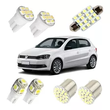 Kit Lampadas Led Gol G2 G3 G4 G5 G6 G7 Pingo Teto Placa Ré