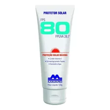 Creme Protetor Solar Mavaro Fps 80 120g