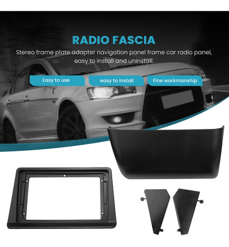 Radio De Coche Fascia Para Mitsubishi Pajero Montero V31 Che Foto 2