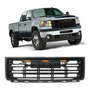 Parrilla Led Ambar Compatible Chevrolet Silverado 1500 07-13