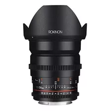 Rokinon Cine Ds Ds24m-c De 24 Mm T1.5 Ed As Umc Si Completa 