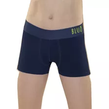 Boxer Niños Algodón Con Lycra Bluo 23901