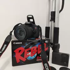 Canon Eos Rebel T6i Dslr & Lente Canon 18-135mm Is Usm