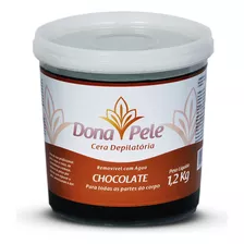 Cera Depilatória Chocolate Dona Pele 1,2kg