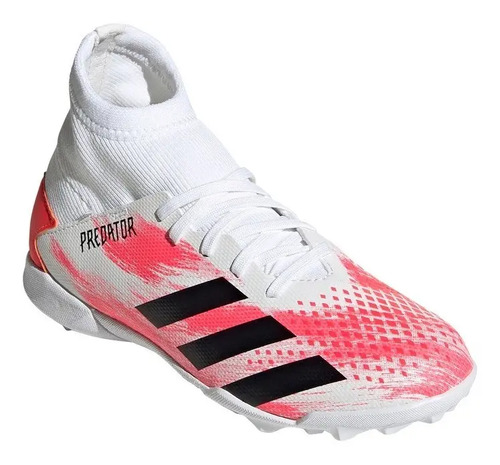 Botines adidas Predator 20.3 Tf De Niños Blanco-rojo $ 7.299 en San Miguel  de Tucumán - Tucumán | Mebuscar Argentina