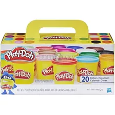 Play-doh Paquete De 20 Masas De Colores Color Multicolor