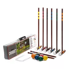 Juego De Croquet Franklin Sports, Mazo De Madera Para Croque