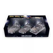 Miniatura De Lorean Time Machine Vitesse 1/43 Pack Com 3