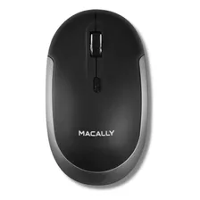 Mouse Macally Inalambrico/negro