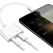 Adaptador Fone Ouvido iPhone 11 Xs Xr 8 7 Recarrega Microfon