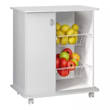 Balcão Fruteira Multiuso Ditália Mf-95 Branco