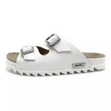 Sandalia Rasteira Feminina Barth Shoes Birken Munique Couro