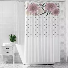 Cortina De Baño Flor Giavanni Ducha Linea Venecia