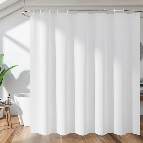 Cortina Para Baño Con Ganchos