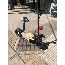 Monopatín Eléctrico Velocífero Sunra Con Asiento 1600w Gel V