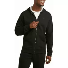 Sudadera Powerblend Full Zip, Champion, Hombre, Negro, L