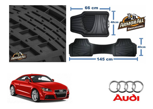 Tapetes Uso Rudo + Cajuela Audi Tt 2007 A 2015 Armor All Foto 2