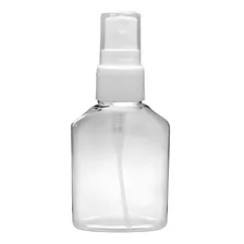 100 Frascos Pet 35 Ml Válvula Spray Transparente