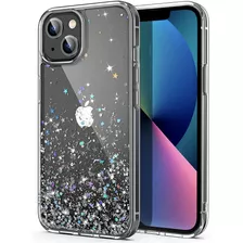 Funda Ulak Para iPhone 13, Negra/6.1 In/con Puntillismo