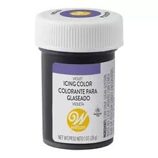 Colorante Comestible Gel Violeta Wilton Glace Real 