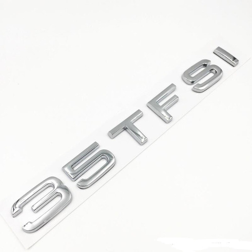 Emblema Tfsi Para Audi 30 25 40 45 50 55  Autoadherible Crom Foto 3