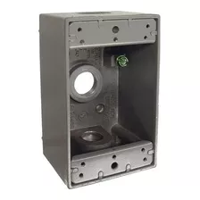 Hubbellbell 53200 Single Gang 312inch Outlets Caja Resistent