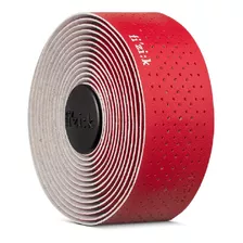 Fita De Guidão Fizik Tempo Classic Vermelha Microtex 2mm