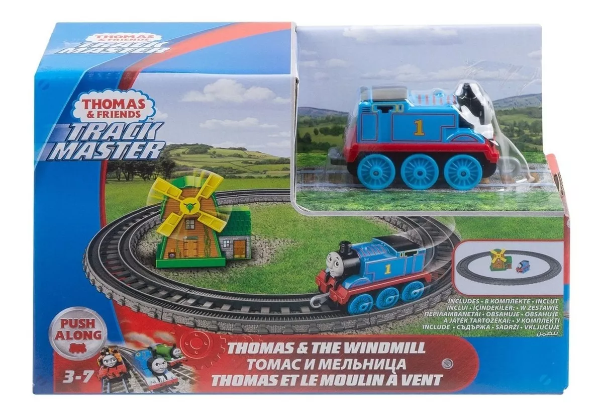 Thomas & Friends Track Master Thomas Moinho De Vento Gff09