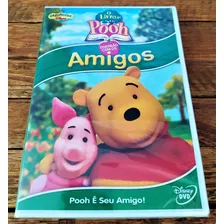 O Livro Do Pooh Diversão Com Amigos - Dvd Original Lacrado