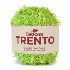 Barbante Euroroma Linha Trento 200g 101m Cores Tricô Crochê Cor Verde Esmeralda - 802