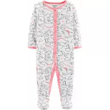 Pijama Romper Macacão Carters Menina Baby