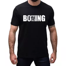 Camiseta Desenho Boxing Boxe Esporte De Luta 100% Algodão