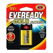 Bateria Gold Alcalina 9v1 Eveready